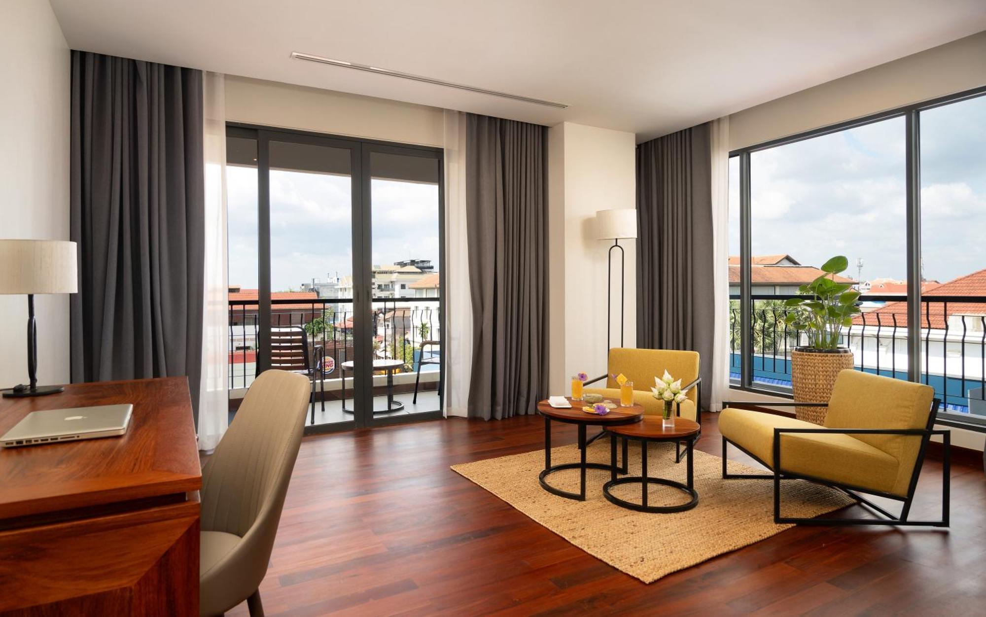 Koulen Central Hotel Siem Reap Zewnętrze zdjęcie